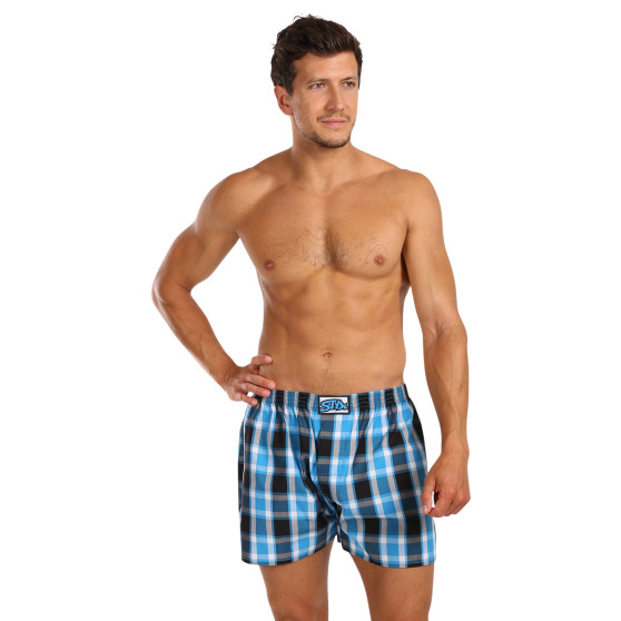 Herren Boxershorts Styx klassischer Gummizug mehrfarbig (A1034)