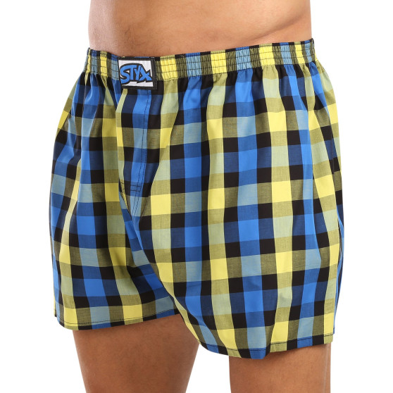 Herren Boxershorts Styx klassischer Gummizug mehrfarbig (A1039)