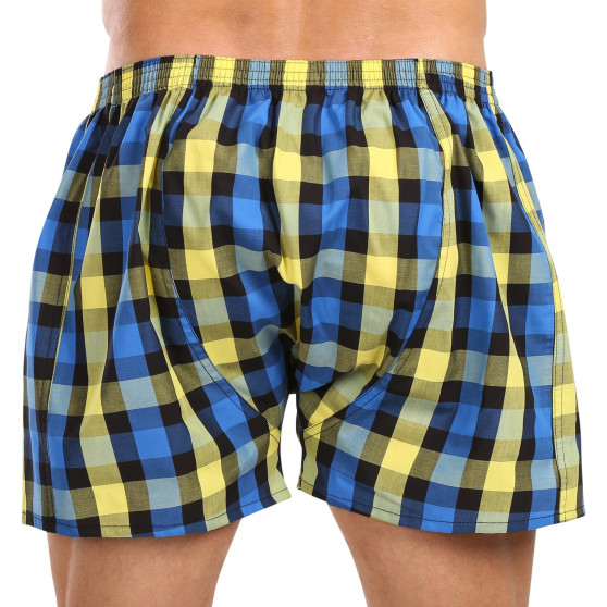 Herren Boxershorts Styx klassischer Gummizug mehrfarbig (A1039)