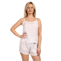 Damen-Schlafanzug Calvin Klein weiß (QS7153E-100)