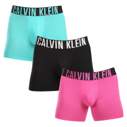 3PACK Herren Klassische Boxershorts Calvin Klein mehrfarbig (NB3609A-LXP)