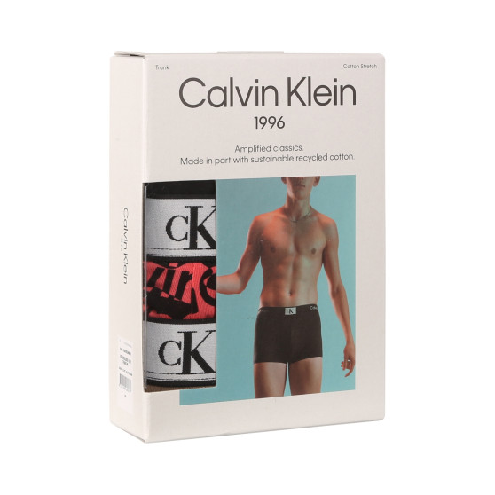 3PACK Herren Klassische Boxershorts Calvin Klein mehrfarbig (NB3528E-N26)