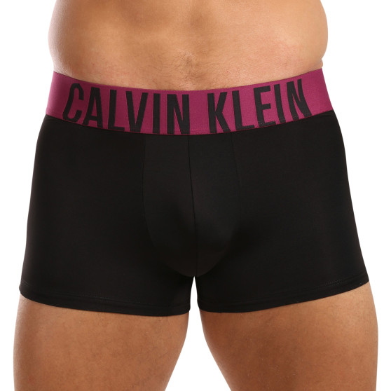 3PACK Herren Klassische Boxershorts Calvin Klein schwarz (NB3775A-MDL)