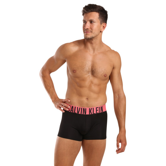 3PACK Herren Klassische Boxershorts Calvin Klein schwarz (NB3775A-MDL)