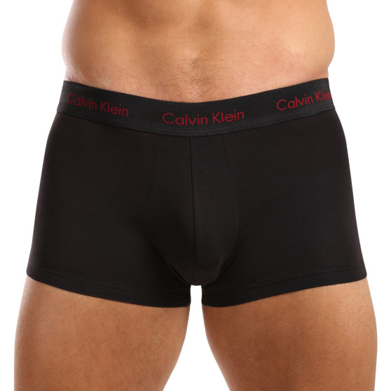 3PACK Herren Klassische Boxershorts Calvin Klein schwarz (U2664G-NOU)