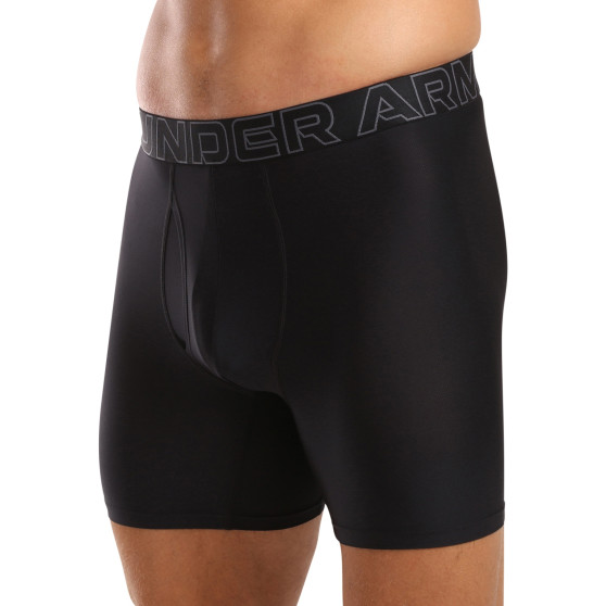 3PACK Herren Klassische Boxershorts Under Armour schwarz (1383884 001)