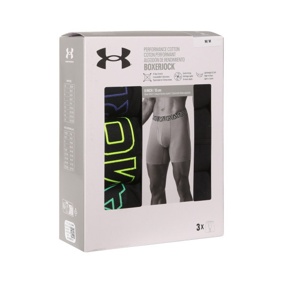 3PACK Herren Klassische Boxershorts Under Armour mehrfarbig (1383889 002)