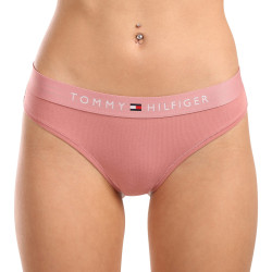Damen-Tanga Tommy Hilfiger oversized rosa (UW0UW04146 TJ5)