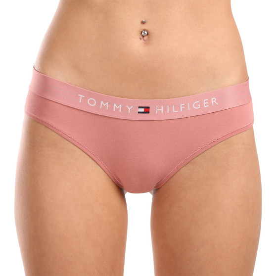 Damen Slips Tommy Hilfiger übergroß rosa (UW0UW04145 TJ5)