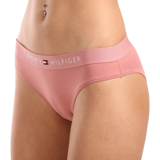 Damen Slips Tommy Hilfiger übergroß rosa (UW0UW04145 TJ5)