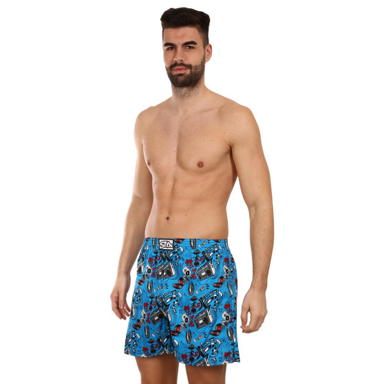 3PACK Schlafshorts für Männer Styx mehrfarbig (3DTP11283)