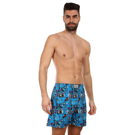 3PACK Schlafshorts für Männer Styx mehrfarbig (3DTP11283)