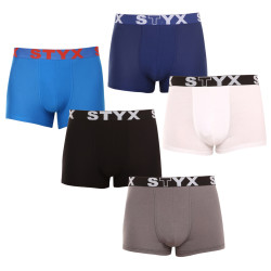 5PACK Herren Klassische Boxershorts Styx sportlicher Gummizug mehrfarbig (5G0908137)