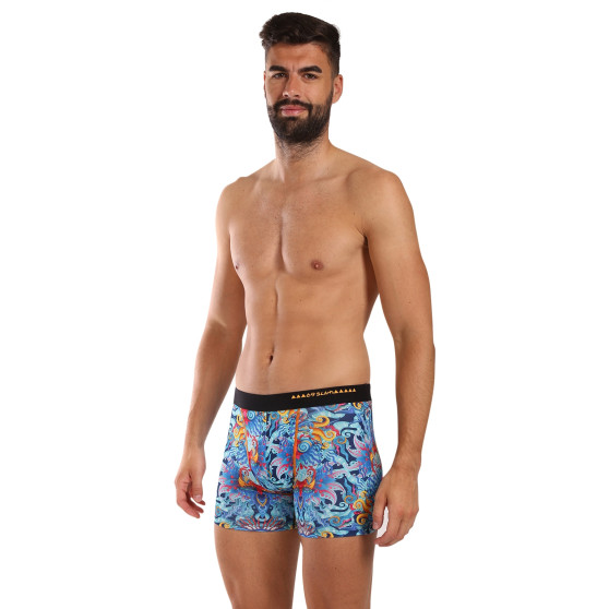 69SLAM Herren-Boxershorts BLUE HABITAT (MBYBUH-PO)