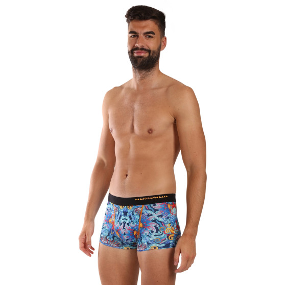 69SLAM Herren-Boxershorts Hip BLUE HABITAT (MSYBUH-PO)