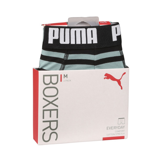 2PACK Herren Klassische Boxershorts Puma mehrfarbig (601015001 019)