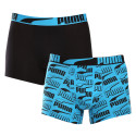 2PACK Herren Klassische Boxershorts Puma mehrfarbig (701225877 002)