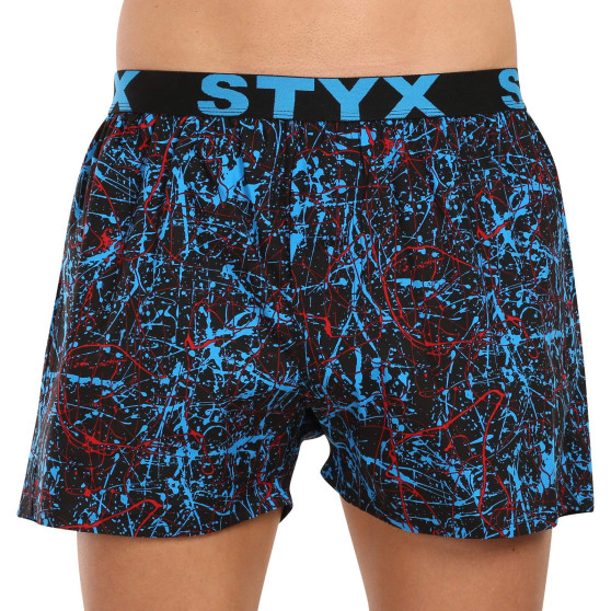 5PACK Herren Boxershorts Styx art sportlich mit Gummizug mehrfarbig (5B1183789)