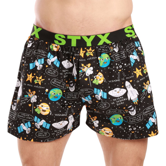 5PACK Herren Boxershorts Styx art sportlich mit Gummizug mehrfarbig (5B1183789)