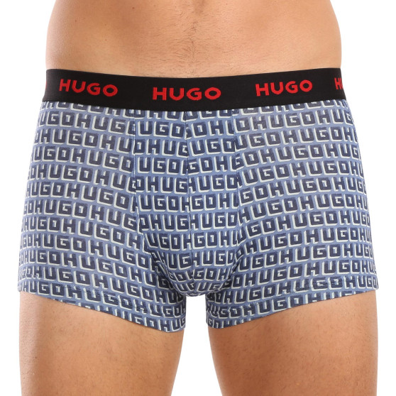 3PACK Herren Klassische Boxershorts HUGO mehrfarbig (50517894 975)