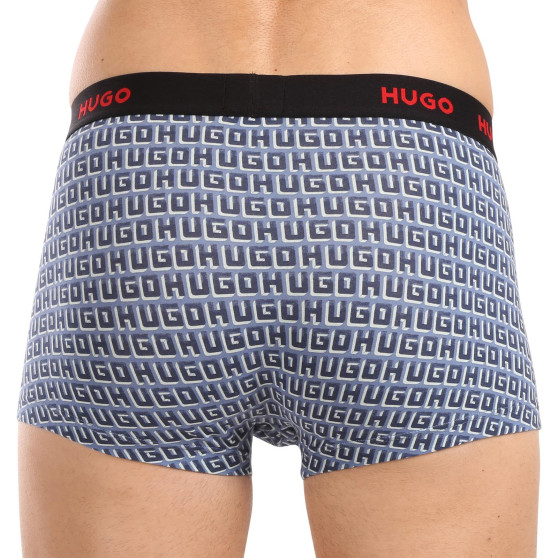 3PACK Herren Klassische Boxershorts HUGO mehrfarbig (50517894 975)