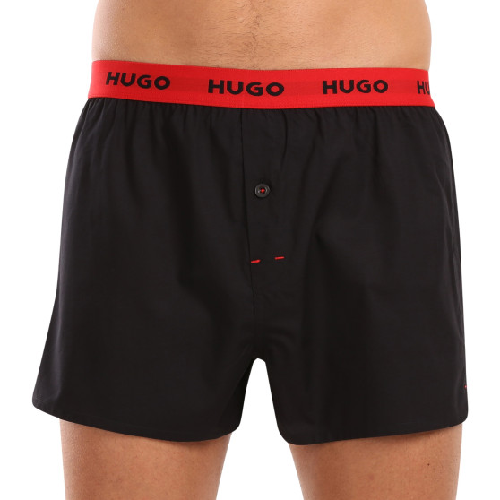 3PACK Herren Boxershorts HUGO mehrfarbig (50518079 972)