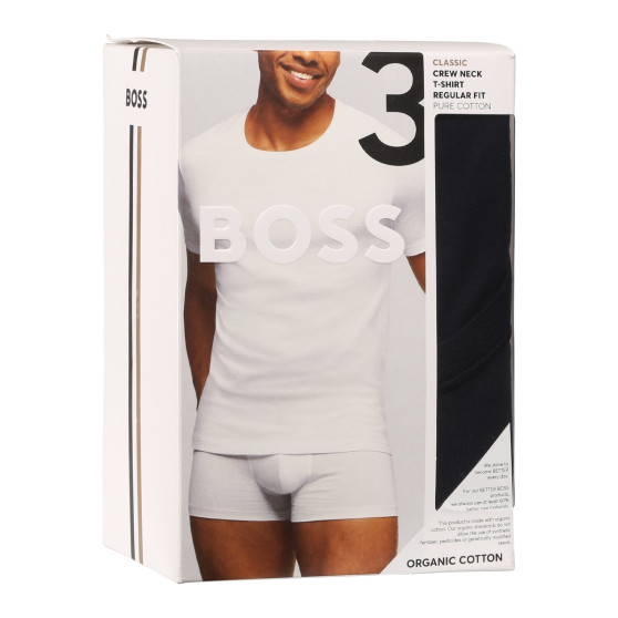 3PACK Herren T-Shirt BOSS mehrfarbig (50517858 989)