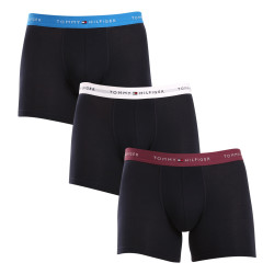 3PACK Herren Klassische Boxershorts Tommy Hilfiger dunkelblau (UM0UM02765 0VZ)