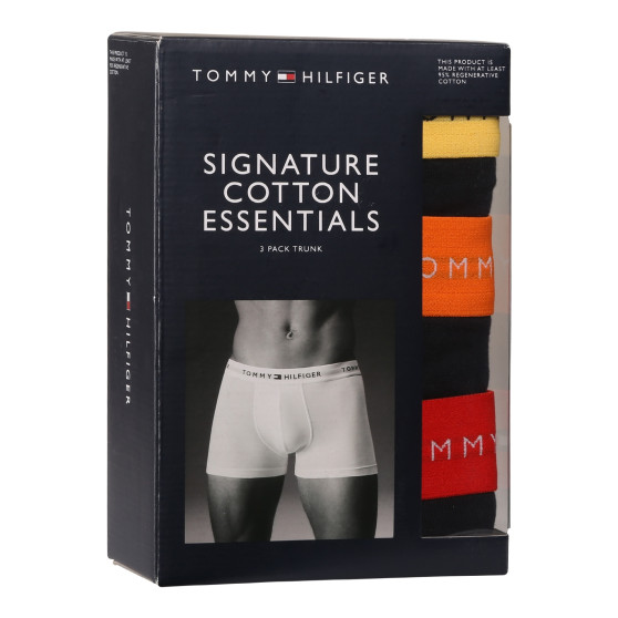 3PACK Herren Klassische Boxershorts Tommy Hilfiger dunkelblau (UM0UM02763 0S0)