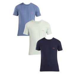 3PACK Herren T-Shirt HUGO mehrfarbig (50480088 983)