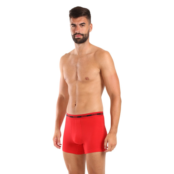 3PACK Herren Klassische Boxershorts HUGO mehrfarbig (50520475 971)