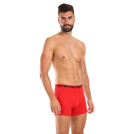 3PACK Herren Klassische Boxershorts HUGO mehrfarbig (50520475 971)