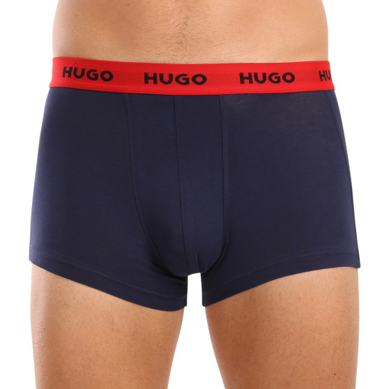 3PACK Herren Klassische Boxershorts HUGO mehrfarbig (50517878 962)