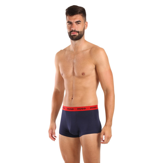 3PACK Herren Klassische Boxershorts HUGO mehrfarbig (50517878 962)