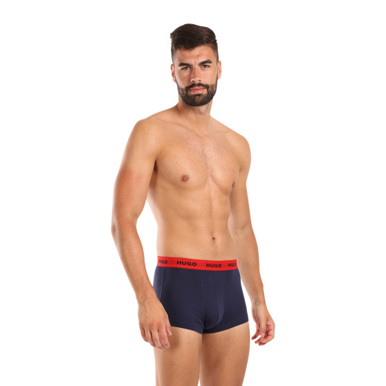 3PACK Herren Klassische Boxershorts HUGO mehrfarbig (50517878 962)