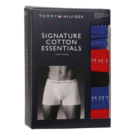 3PACK Herren Klassische Boxershorts Tommy Hilfiger mehrfarbig (UM0UM03438 0WH)