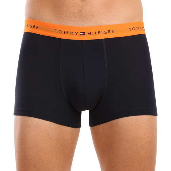 3PACK Herren Klassische Boxershorts Tommy Hilfiger dunkelblau (UM0UM02763 0VH)