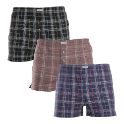 3PACK Herren Boxershorts Andrie mehrfarbig (PS 5806)