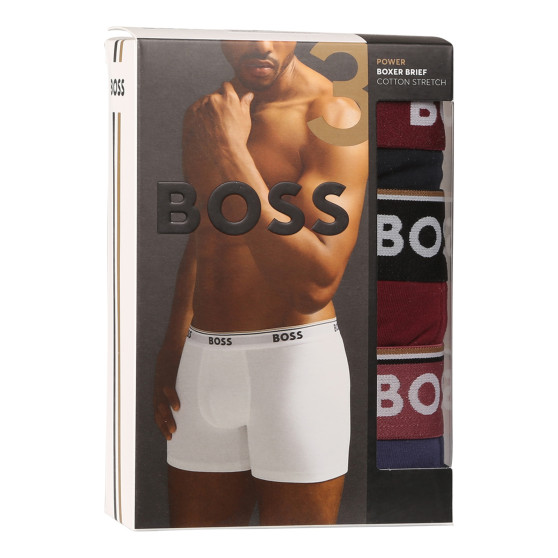 3PACK Herren Klassische Boxershorts BOSS mehrfarbig (50517828 984)