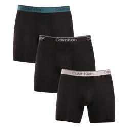 3PACK Herren Klassische Boxershorts Calvin Klein schwarz (NB2570A-Q7E)