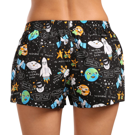 Styx Damen-Shorts Kunst klassisch Gummi Universum (K1758)