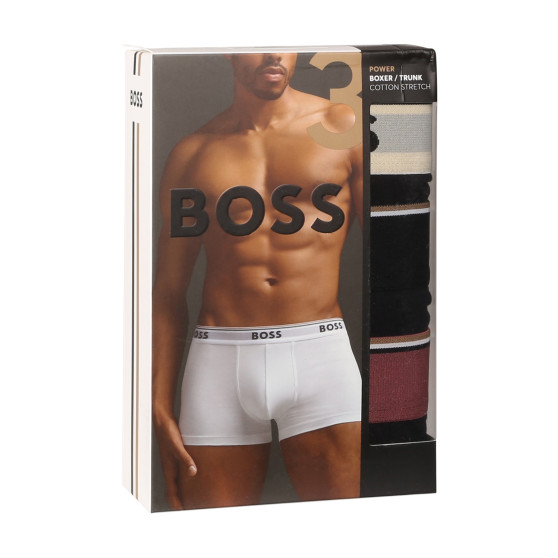 3PACK Herren Klassische Boxershorts BOSS mehrfarbig (50517827 978)