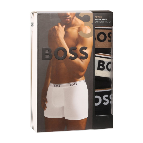 3PACK Herren Klassische Boxershorts BOSS mehrfarbig (50517828 982)