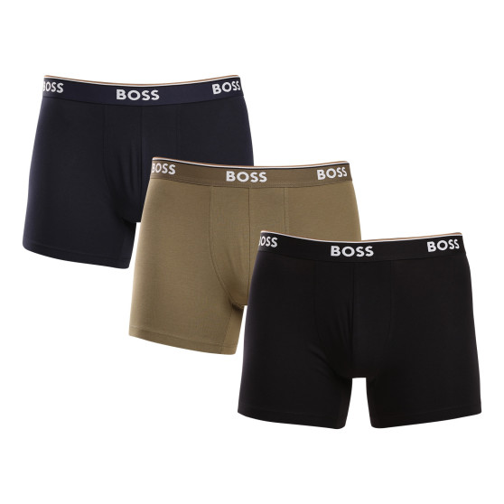 3PACK Herren Klassische Boxershorts BOSS mehrfarbig (50517828 983)