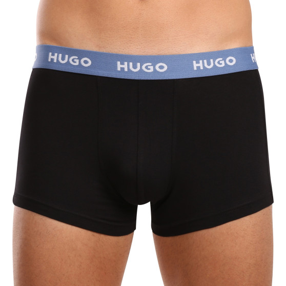 3PACK Herren Klassische Boxershorts HUGO mehrfarbig (50517878 961)