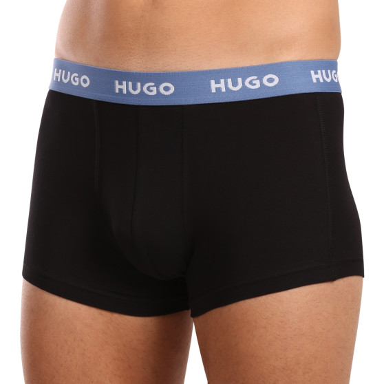 3PACK Herren Klassische Boxershorts HUGO mehrfarbig (50517878 961)