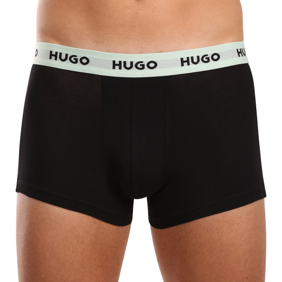 3PACK Herren Klassische Boxershorts HUGO mehrfarbig (50517878 961)