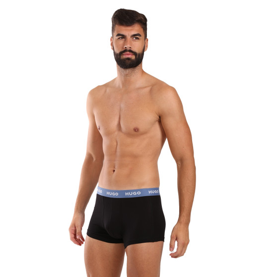 3PACK Herren Klassische Boxershorts HUGO mehrfarbig (50517878 961)