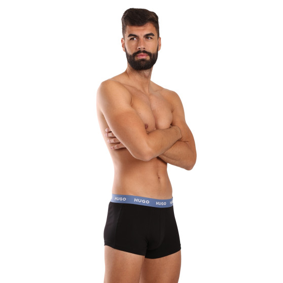 3PACK Herren Klassische Boxershorts HUGO mehrfarbig (50517878 961)