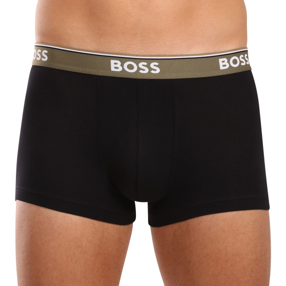 3PACK Herren Klassische Boxershorts BOSS schwarz (50517827 980)